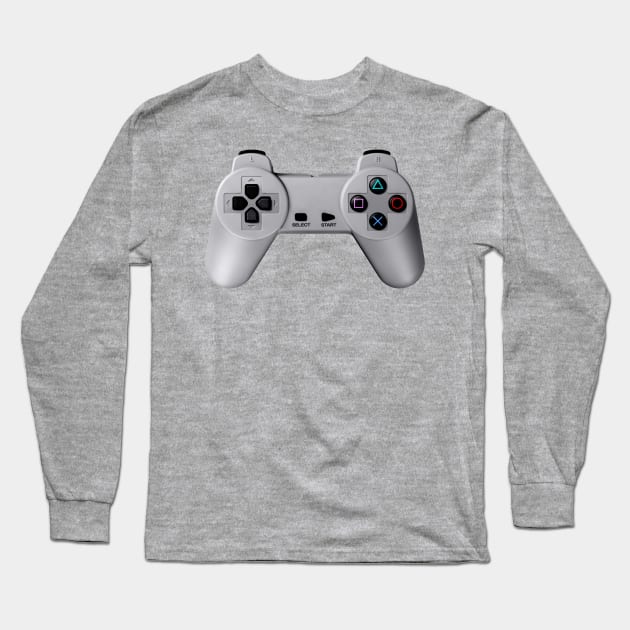 PS1 controller Long Sleeve T-Shirt by MasterChefFR